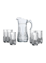 Luminarc 7-Piece Set Brighton Glass Drinkware, Clear
