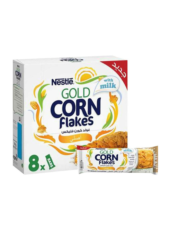 Nestle Gold Corn Flakes, 8 Bars x 20g