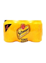 Schweppes Tonic Water Can, 6 x 300ml