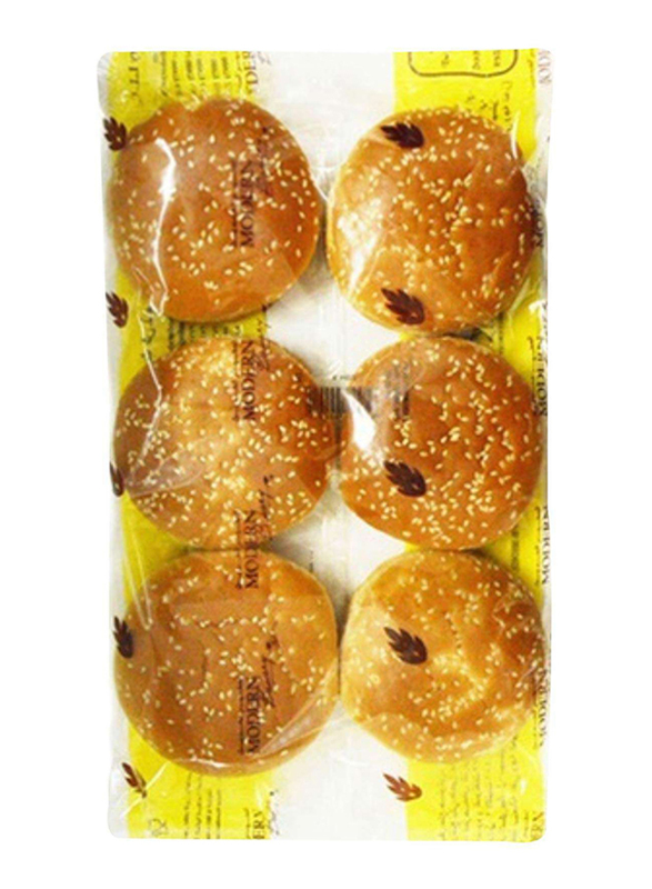Modern Bakery Burger Bun with Sesame, 6 Pieces