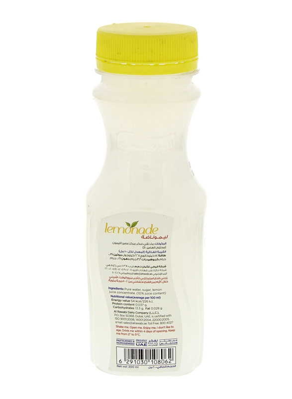 Al Rawabi Lemonade Juice, 200ml