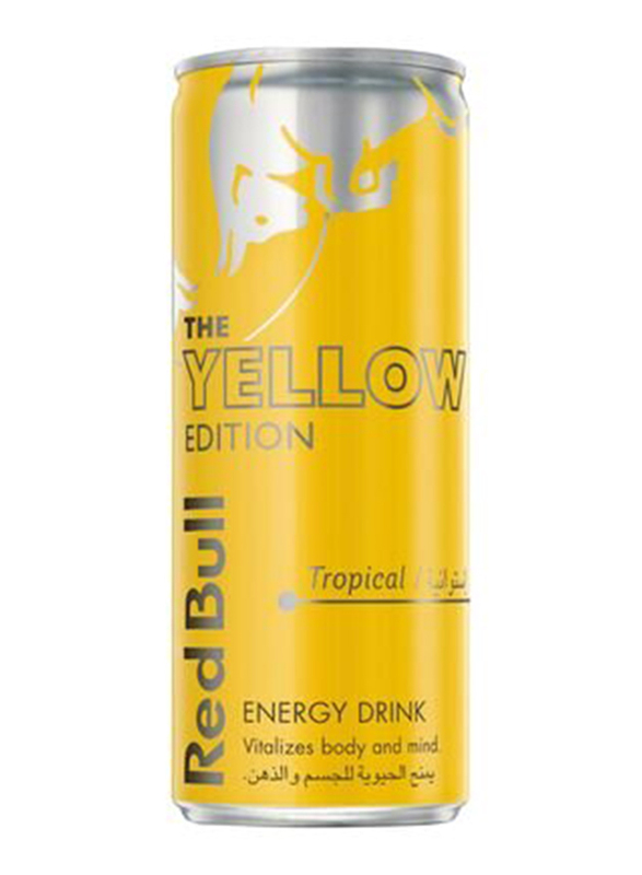 Red Bull The Yellow Edition Tropical Energy Drink, 250ml