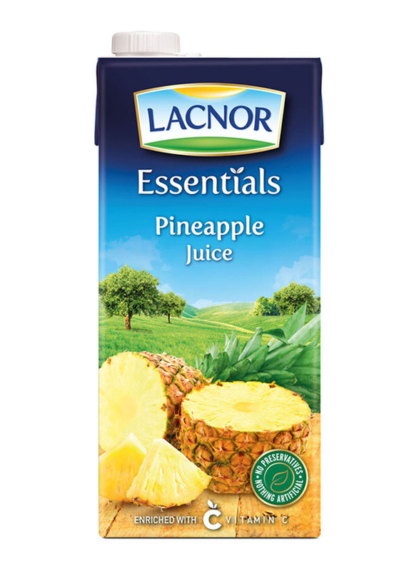 Lacnor Essentials Pineapple Juice, 1 Liter