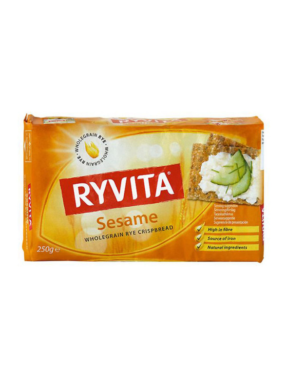 Ryvita Simply Sesame Crunchy Rye Bread, 250g