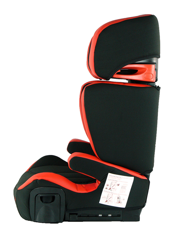Asalvo Convi Fix Isofix Baby Car Seat, Group 2/3, Red/Black