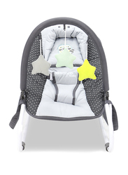 Asalvo Raccoon Baby Bouncer Swing, Blue/Grey