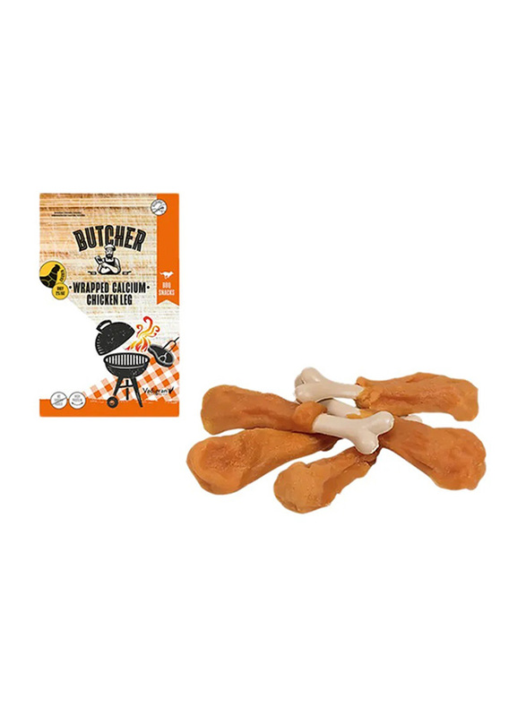 

Vadigran Butcher Chicken Wrapped Calcium Chicken Leg Dog Dry Food, 70g