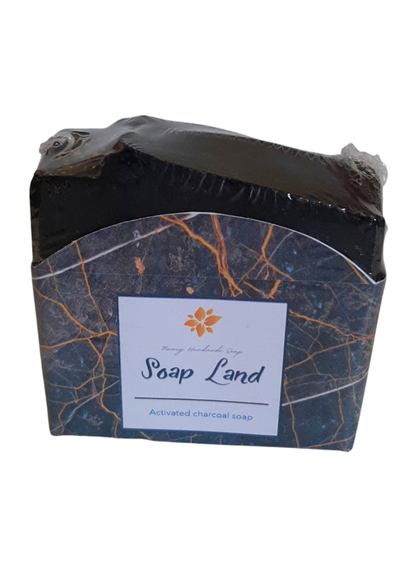 

Soap Land Activated Charcoal Soap with Camel Milk, 120g