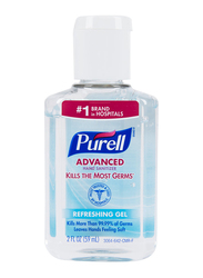 Purell Advanced Hand Sanitizer, 9605-24, Blue, 12 x 59ml