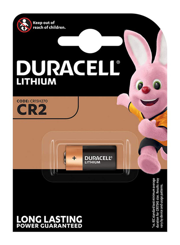 Duracell Ultra M3A 3V Camera A Battery, DLCR2, Brown/Black