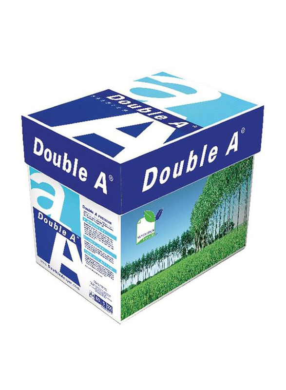 Double A Premium Printer Paper, 5 Packs, A4 Size, White
