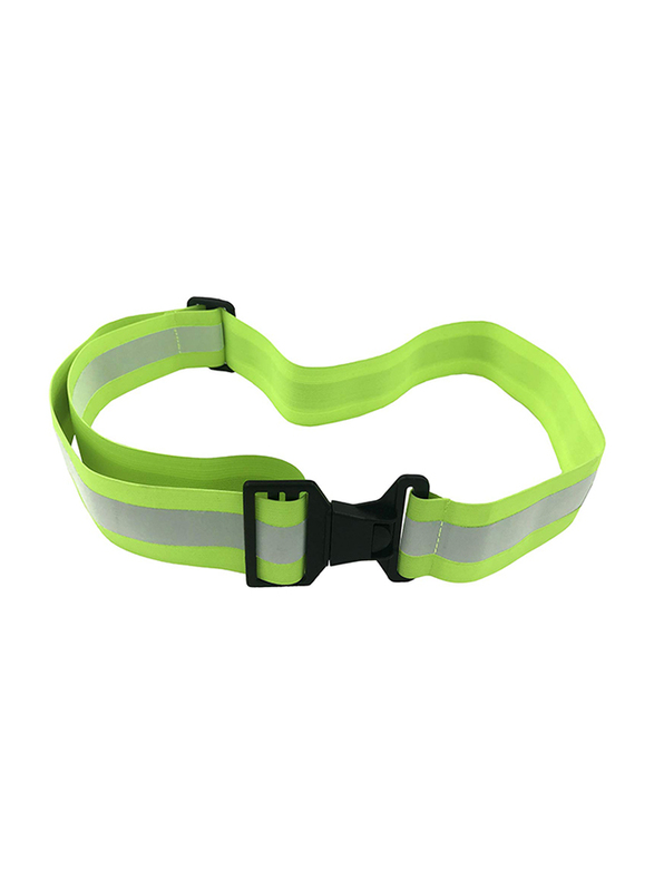 iRadiate Reflective Tape Belt Running Gear, Green