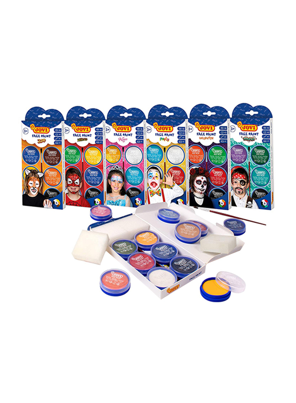 Jovi Cream Face Paint Kit, Multicolor