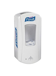 Purell LTX-12 Touch-Free Hand Sanitizer Dispenser, 1920-04, White