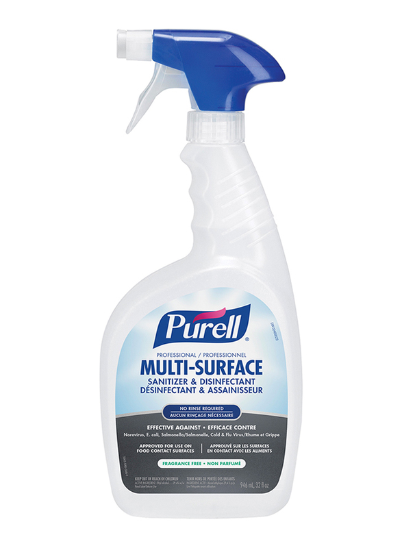 Purell Professional Multi Surface Disinfectant, 3345-06, 946ml