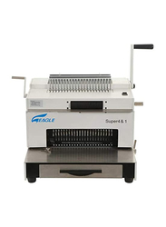 Eagle Revolver Super 4 & 1 Binding Machine, Grey/Black
