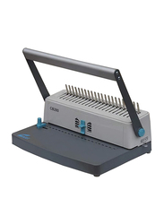 Eagle Spiral Binding Comb-Manual Machine, CB-280, Grey