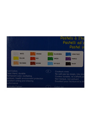 Pelikan Round Oil Pastel Crayons, 12 Pieces, M229612C, Multicolor