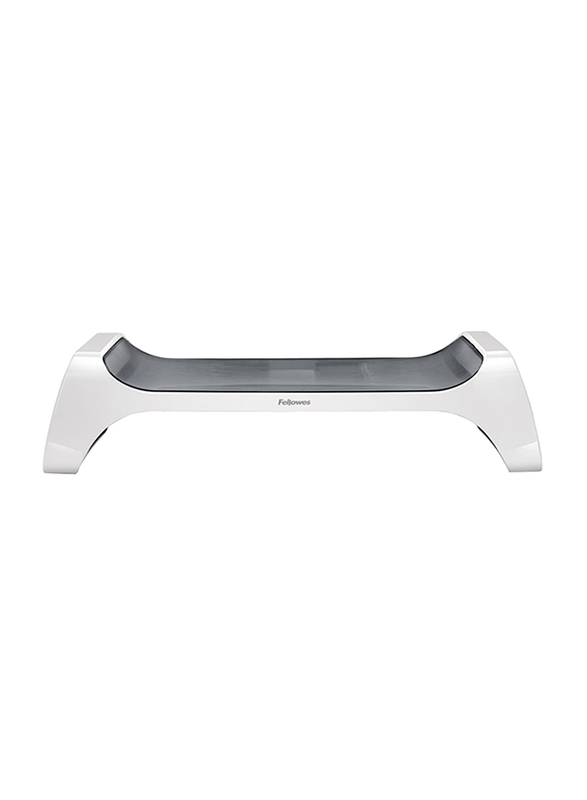 Fellowes I-Spire Series Monitor Lift/Stand, 9311101, White/Grey