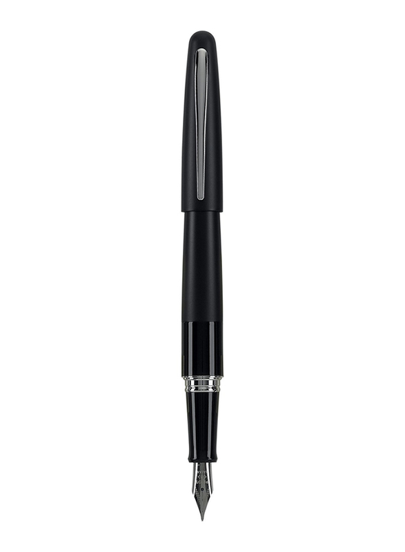 Pilot MR Collection Boxed Medium Metropolitan Fountain Point Pen, Black