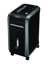 Fellowes Powershred 99Ms Micro-Cut Heavy Duty Paper Shredder, 14-Sheet Capacity, 4609001, Black