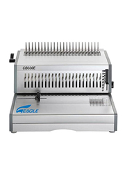 Eagle Spiral Heavy Binding Comb- Electric Machine, CB-330E, Grey