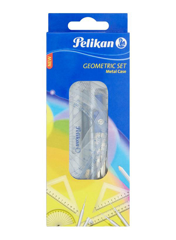 Pelikan Geometry Mathematical Set, Blue/Yellow