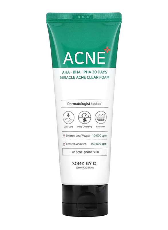 

Some By Mi Aha-bha-pha 30 Days Miracle Acne Clear Foam, 100ml