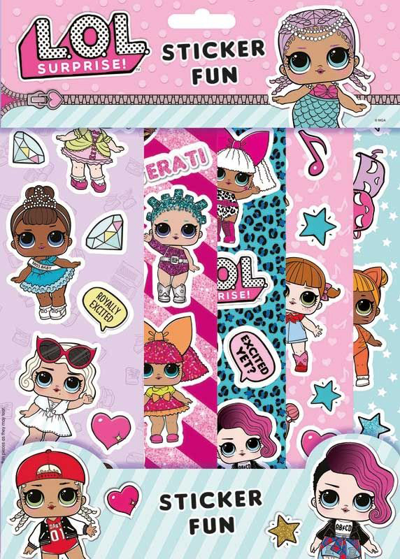 

LOL Surprise! Sticker Fun, Paperback Book, By: Alligator