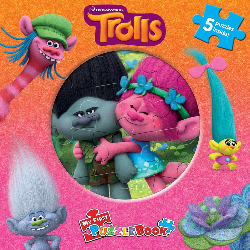 

Dreamworks Trolls My First Puzzle Book, Board Book, By: Phidal Publishing Inc.