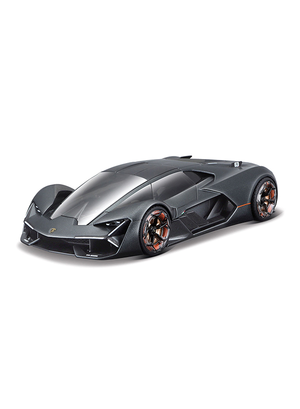

Bburago Lamborghini Terzo Millennio Grigio Diecast Model Car, 1:24 Scale, Black, Ages 1+