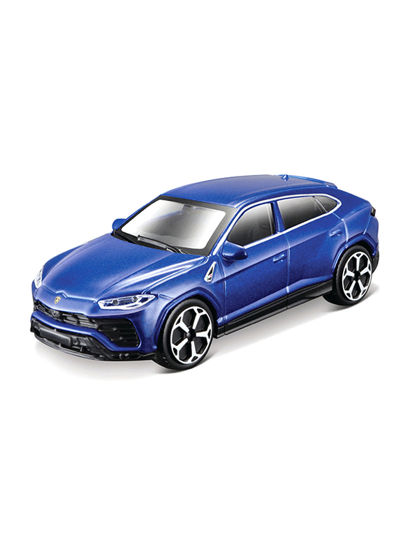 

Bburago Lamborghini Aventador Street Fire Model Diecast Car, 1:43 Scale, Blue, Ages 1+