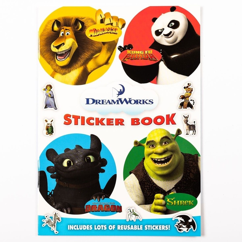 Dreamworks Sticker Book, Paperback Book, By: Alligator