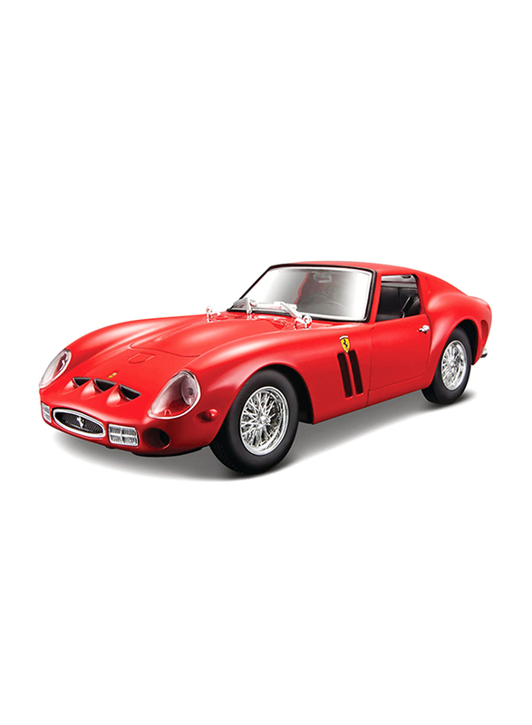 

Bburago Ferrari 250 GTO Race & Play Diecast Model Car, Red, Ages 1+