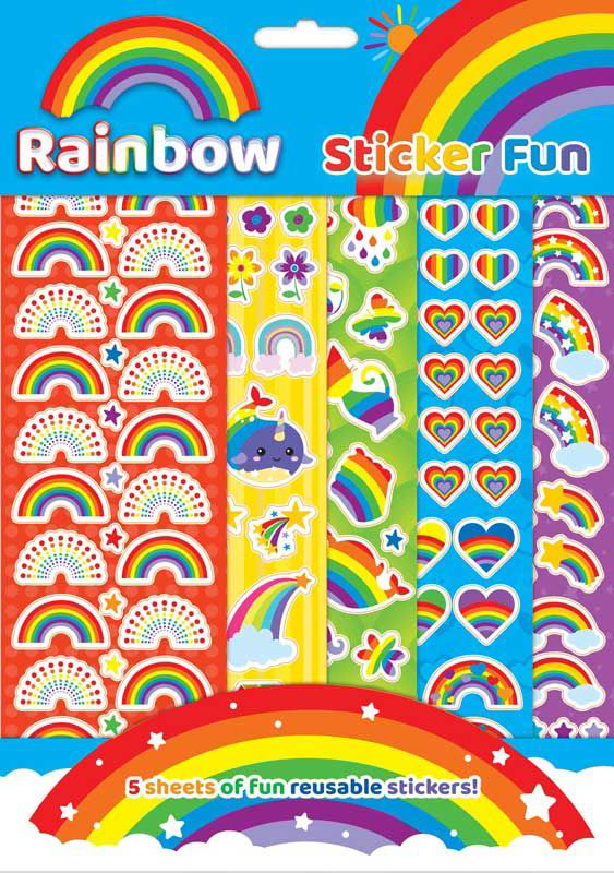 

Rainbow Sticker Fun, Paperback Book, By: Alligator