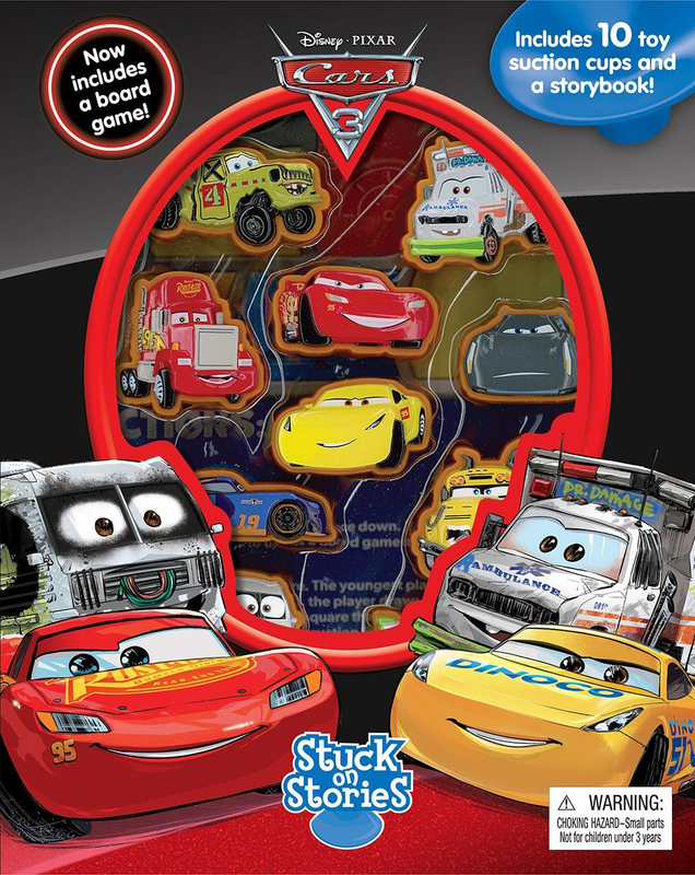 

Disney Pixar Cars 3 Stuck on Stories, Board Book, By: Phidal Publishing Inc.