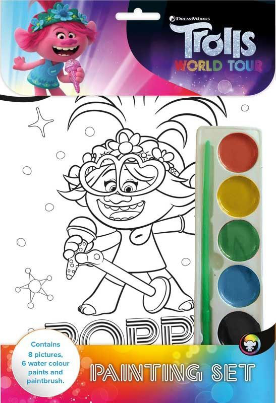 

Trolls World Tour Painting Set, Paperback Book, By: Alligator
