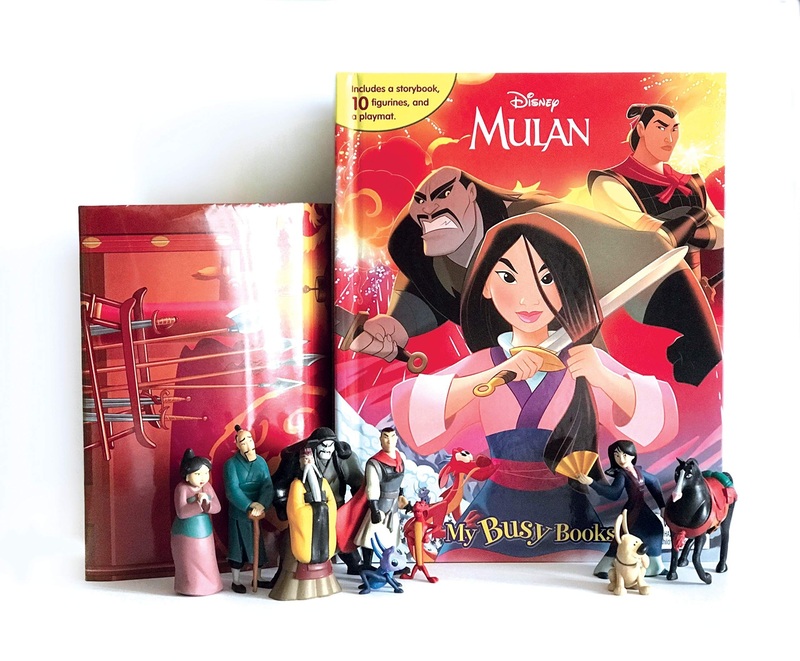 

Disney Mulan: My Busy Books, Hardcover Book, By: Phidal Publishing Inc.