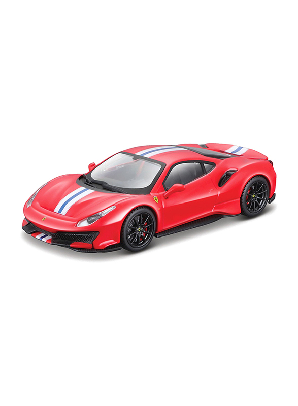 

Bburago Ferrari Corsa Metallic Diecast Model Car, Red, Ages 1+