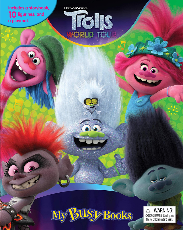 

DreamWorks Trolls World Tour My Busy Books, Hardcover Book, By: Phidal Publishing Inc.