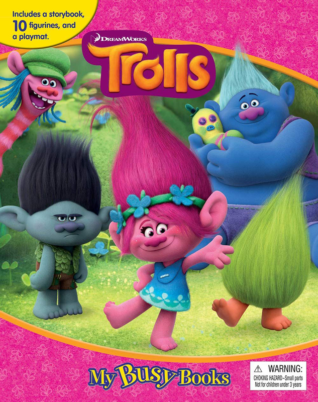 

Dreamworks Trolls My Busy Books, Board Book, By: Phidal Publishing Inc.