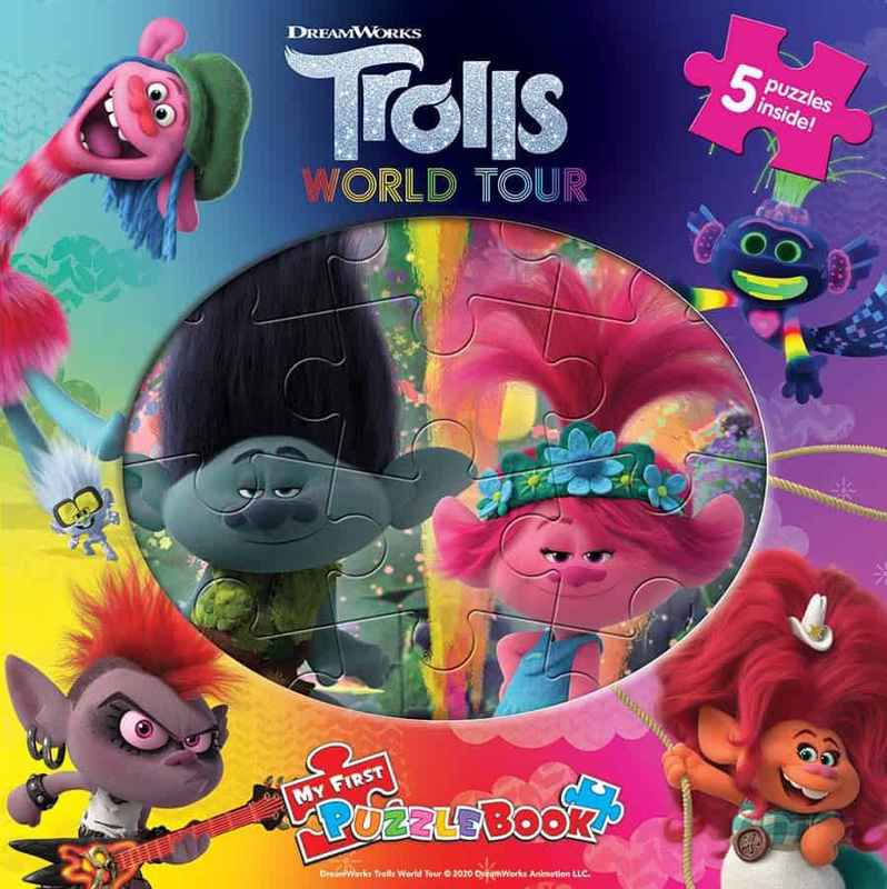 

DreamWorks Trolls World Tour My First Puzzle Book, Hardcover Book, By: Phidal Publishing Inc.