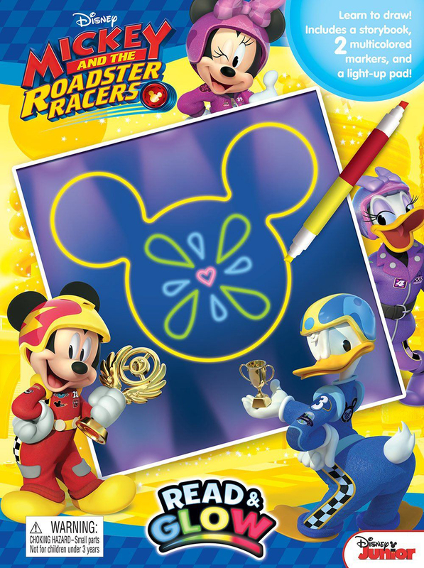 

Disney Mickey and The Roadster Racers Read & Glow, Board Book, By: Phidal Publishing Inc.