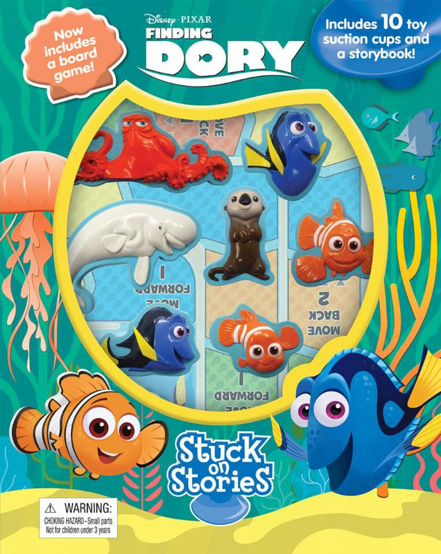

Disney Pixar Finding Dory Stuck on Stories, Board Book, By: Phidal Publishing Inc.