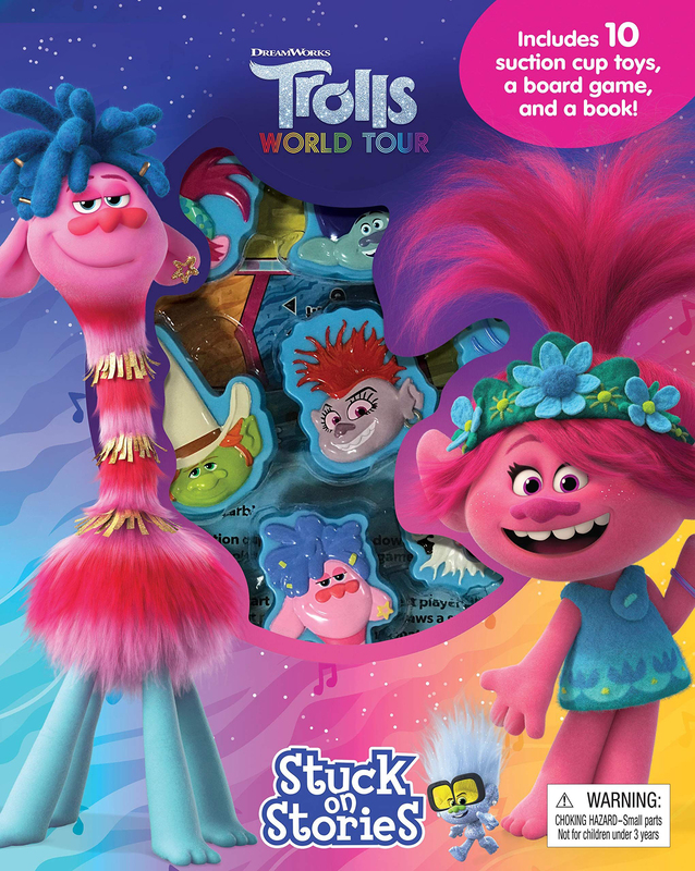 

DreamWorks Trolls World Tour Stuck on Stories, Hardcover Book, By: Phidal Publishing Inc.