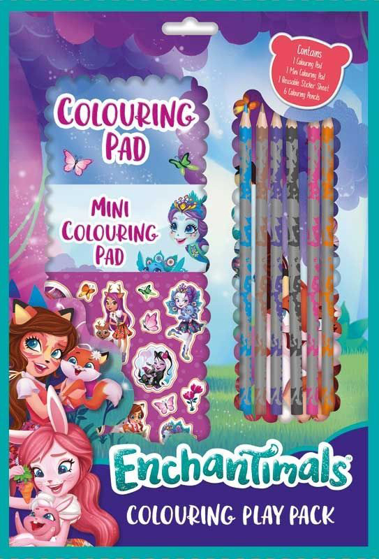 

Enchantimals Colouring Play Pack, Paperback Book, By: Alligator