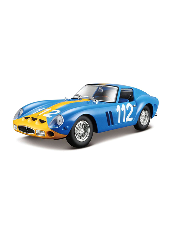 

Bburago Ferrari Racing 250 GTO Diecast Car, 1:24 Scale, Multicolour, Ages 1+