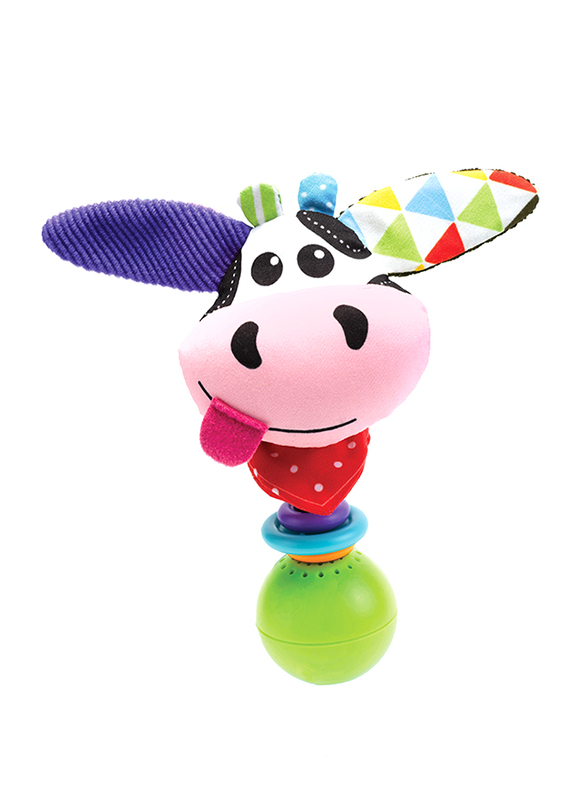 

Yookidoo Cow Shake me Rattle, Multicolour