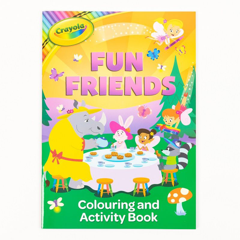 

Crayola Fun Friends Colouring and Activity Book, Paperback Book, By: Alligator