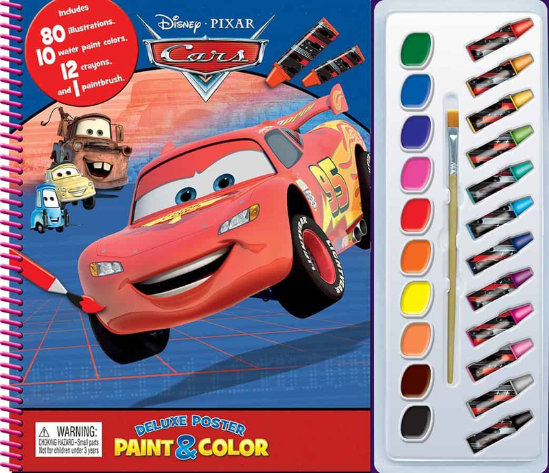 

Disney Pixar Cars Deluxe Poster Paint & Color, Paperback Book, By: Phidal Publishing Inc.